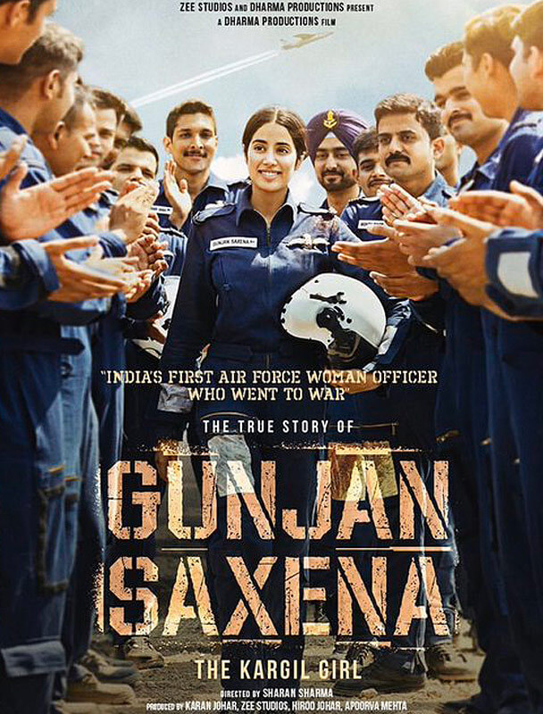 Gunjan-Saxena-poster jahnvi kapoor pankaj tripathi