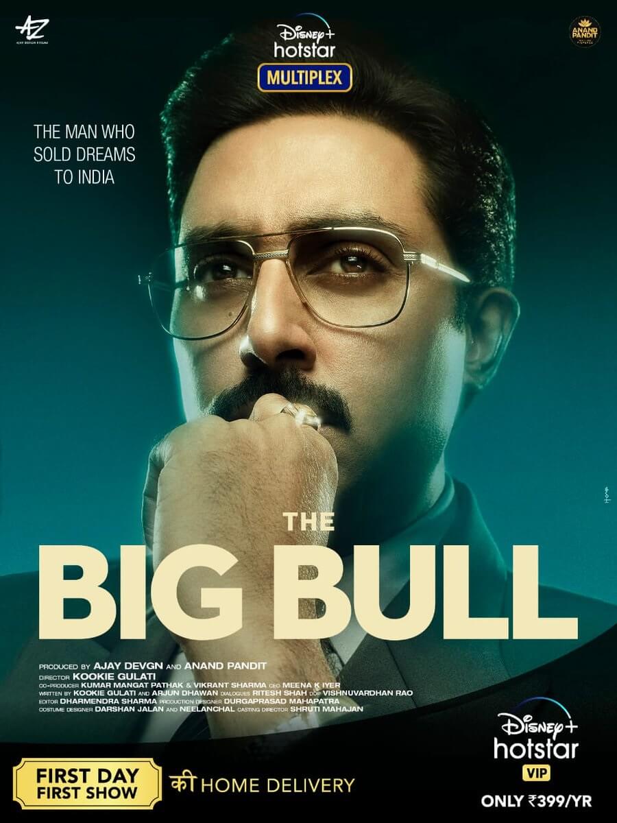 big bull poster hotstar abhishek bachchan